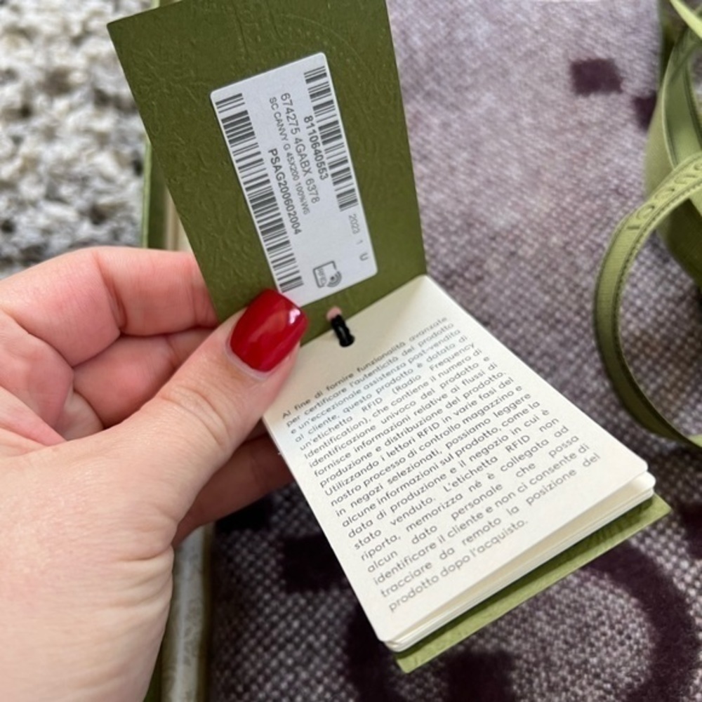 Gucci GG cashmere jacquard scarf - Picture 5 of 6